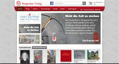 Desktop Screenshot of bergischerverlag.de